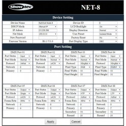 Showtec 50809 NET-8/3